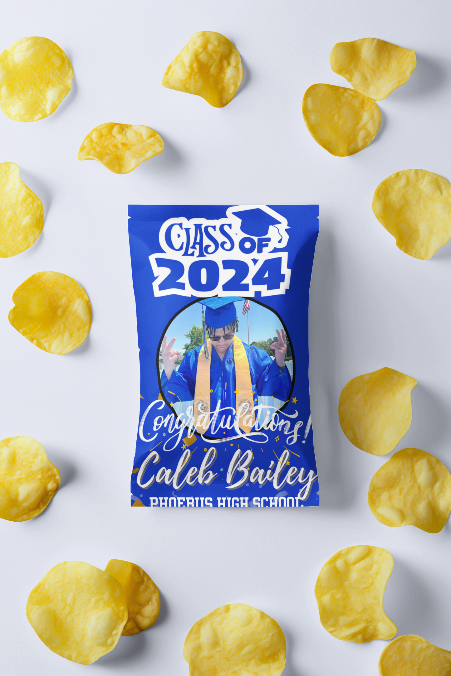 Custom Chip Bags & Water Bottle Labels