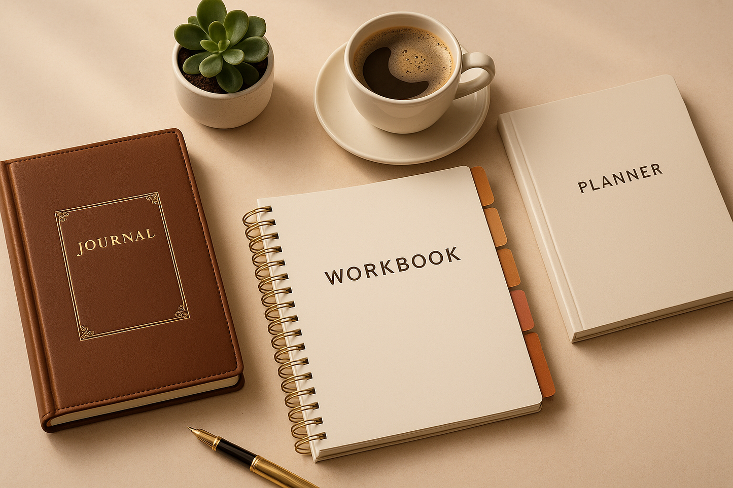 Custom Journals, Workbooks & Planners
